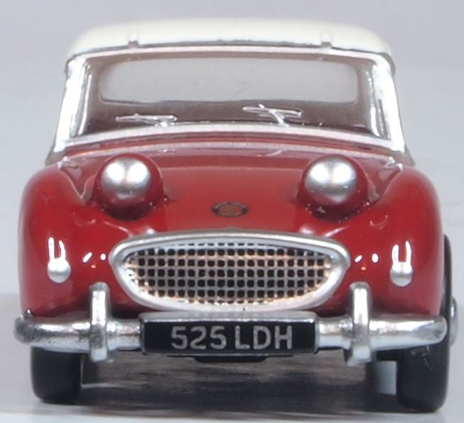 Oxford Diecast Austin Healey Frogeye Sprite Cherry Red