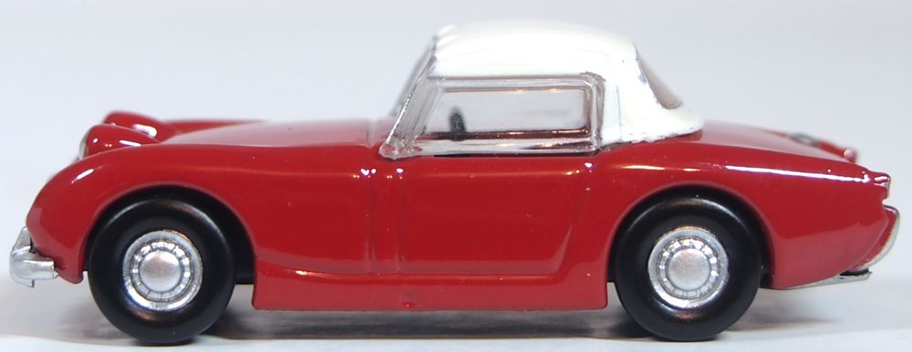 Oxford Diecast Austin Healey Frogeye Sprite Cherry Red