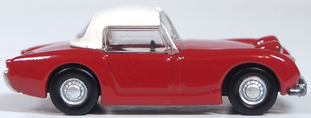 Oxford Diecast Austin Healey Frogeye Sprite Cherry Red