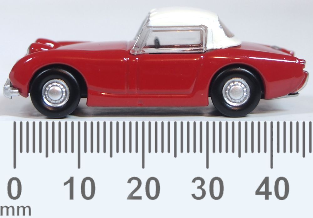 Oxford Diecast Austin Healey Frogeye Sprite Cherry Red