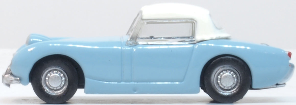 Oxford Diecast Iris Blue Austin Healey Frogeye Sprite