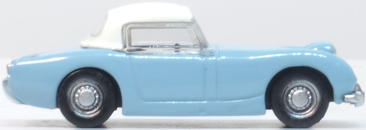 Oxford Diecast Iris Blue Austin Healey Frogeye Sprite