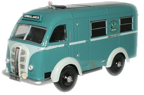 Oxford Diecast Nottingham Ambulance Austin Welfarer Ambulance - 1:76 S 76AK004