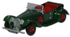 Oxford Diecast British Racing Green Alvis Speed Twenty Cross & Ellis - 76ALV004