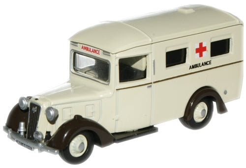 Oxford Diecast Austin 18 Ambulance RR Works - 1:76 Scale 76AMB001