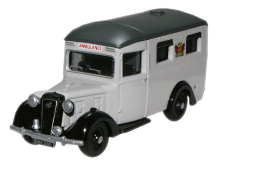 Oxford Diecast Austin 18 Ambulance Carlisle - 1:76 Scale 76AMB003