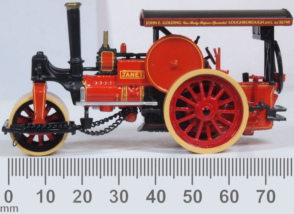 Oxford Diecast No10991 Janet Aveling & Porter 6 NHP Road Roller 76APR002