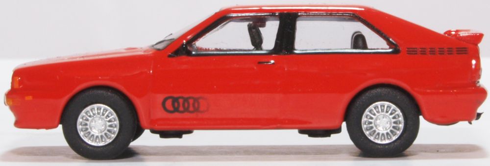 Oxford Diecast Audi Quattro Tornado Red 76AQ001