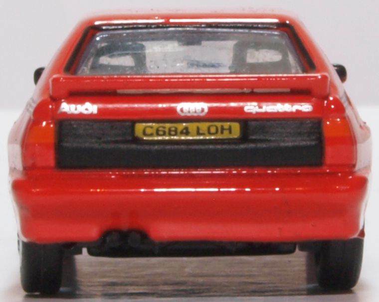 Oxford Diecast Audi Quattro Tornado Red 76AQ001