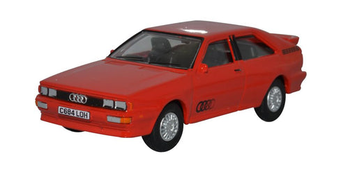 Oxford Diecast Audi Quattro Tornado Red 76AQ001