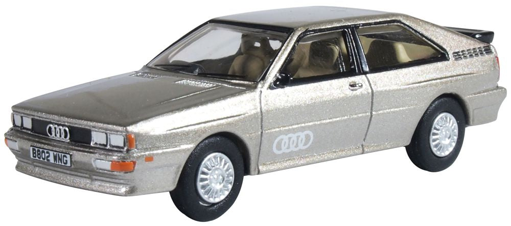 Oxford Diecast Sable Brown Metallic Audi Quattro 76AQ003