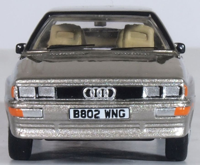Oxford Diecast Sable Brown Metallic Audi Quattro 76AQ003