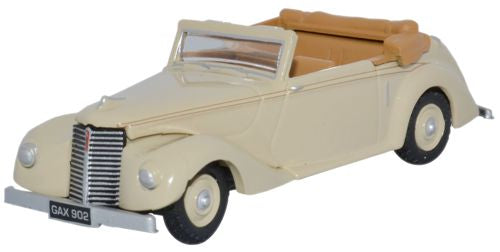 Oxford Diecast Beige Armstrong Siddeley Hurricane Open - 1:76 Scale 76ASH001