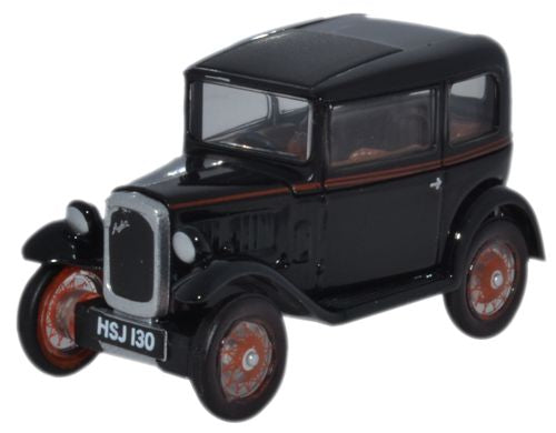 Oxford Diecast Austin Seven Saloon Black 76ASS005