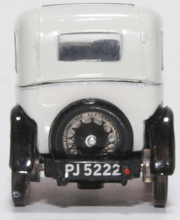 Oxford Diecast Austin Seven Saloon Light Grey 76ASS006