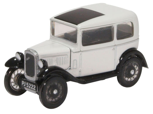 Oxford Diecast Austin Seven Saloon Light Grey 76ASS006