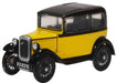 Oxford Diecast Austin Seven Yellow and Black 76ASS007