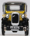 Oxford Diecast Austin Seven Yellow and Black 76ASS007