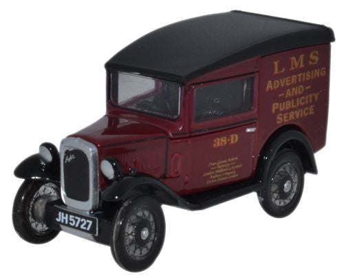 Oxford Diecast Austin Seven RN Van LMS - 1:76 Scale 76ASV004