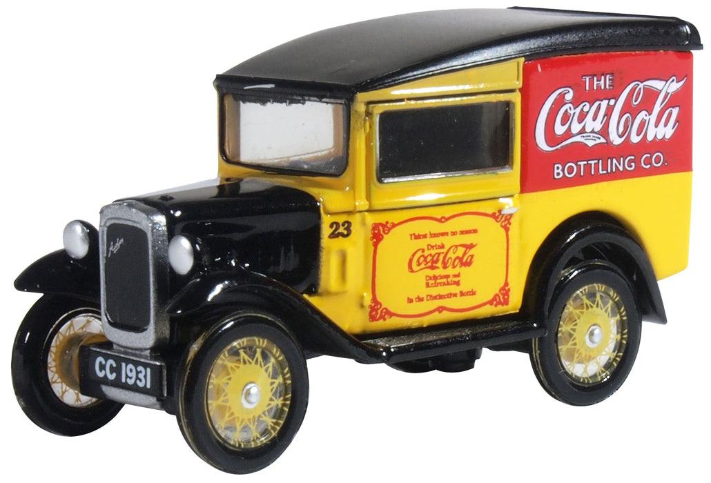 Oxford Diecast Coca Cola Austin Seven Van