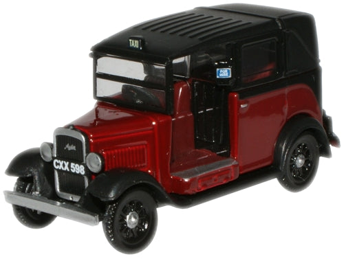 Oxford Diecast Burgundy Austin Low Loader - 1:76 Scale 76AT004