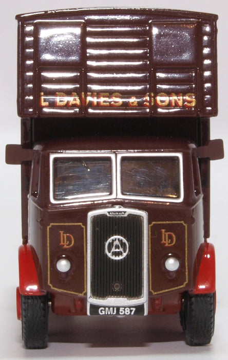 Oxford Diecast Atkinson Cattle Truck L Davies & Sons 76ATKL005