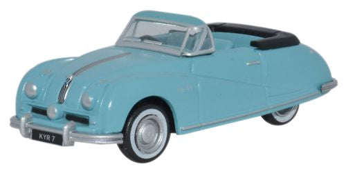 Oxford Diecast Austin Atlantic Convertible Ming Blue - 1:76 Scale 76ATL004