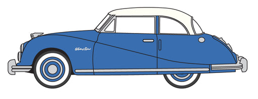 76ATL006 Blue/Ivory Austin Atlantic Coupe