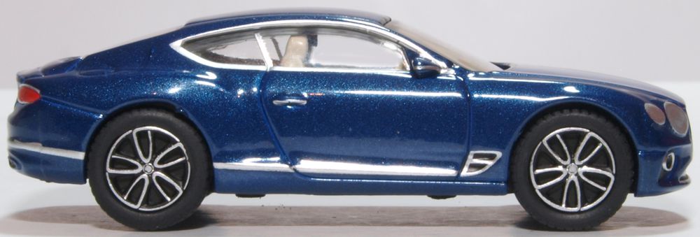 Oxford Diecast Bentley Continental GT Peacock Blue 1:76 76BCGT001