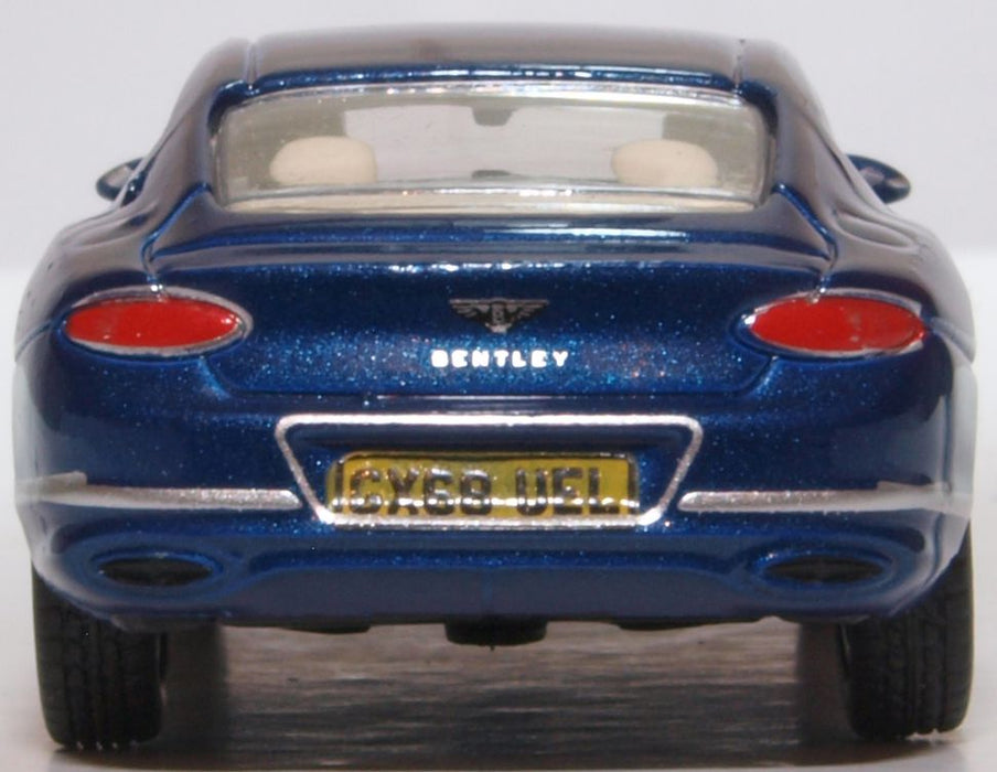 Oxford Diecast Bentley Continental GT Peacock Blue 1:76 76BCGT001