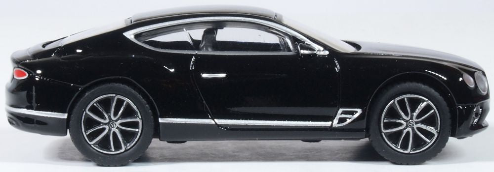 Oxford Diecast Onyx Black Bentley Continental GT 76BCGT003