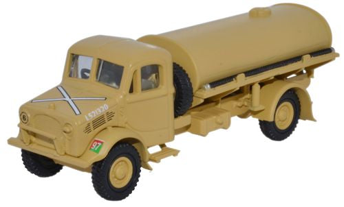 Oxford Diecast 76BD007 HQ Corps RASC Bedford OY 3 Ton Water Tanker (B1S5) | Woodpecker Model