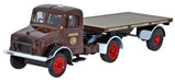 Oxford Diecast GWR Bedford OX Flatbed Trailer - 1:76 Scale 76BD008