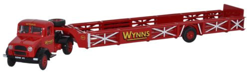 Oxford Diecast Bedford OX Queen Mary Trailer Wynns - 1:76 Scale 76BD012