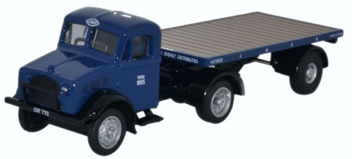 Oxford Diecast Bedford OX Flatbed Trailer LNER 76BD022