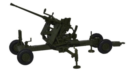 Oxford Diecast Olive Drab 40MM Bofors Gun - 1:76 Scale 76BF002