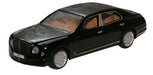 Oxford Diecast Royal Ebony Bentley Mulsanne - 1:76 Scale 76BM002
