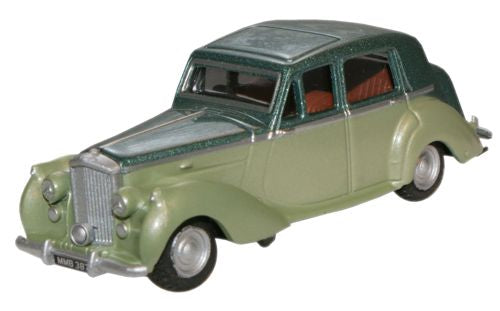 Oxford Diecast Balmoral Green Met./Ice Green Bentley MkVI - 1:76 Scale 76BN6002