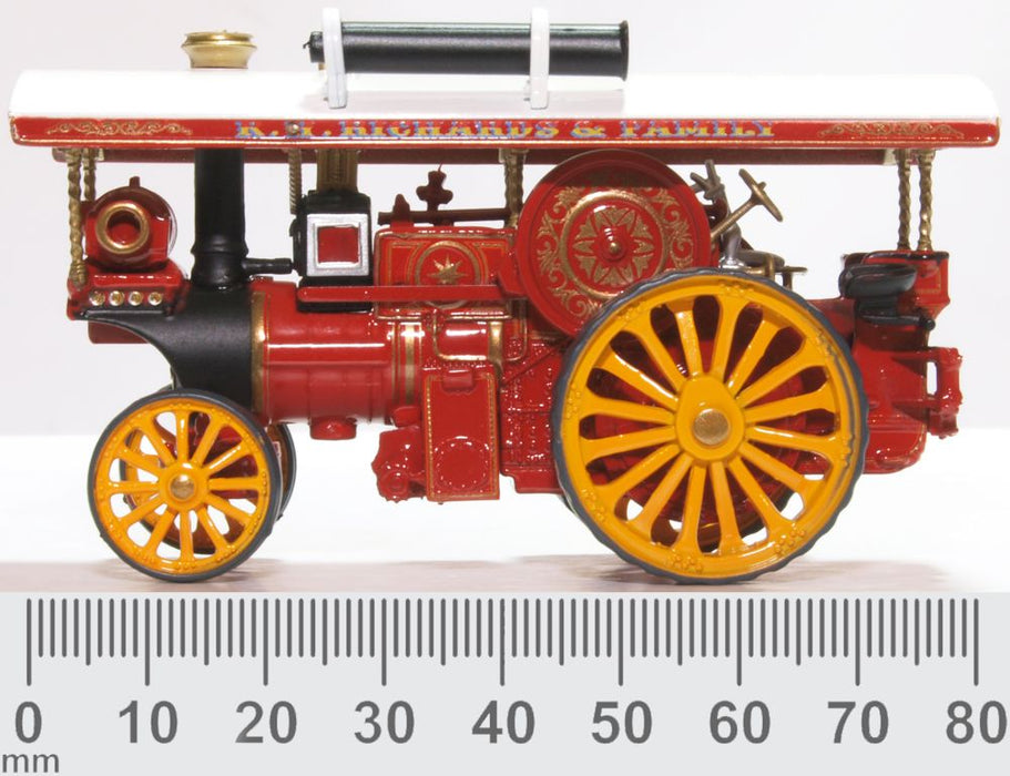 Oxford Diecast Burrell 8NHP DCC Showmans Locomotive No.2342 Vanguard 76BR003