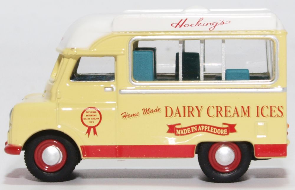 Oxford Diecast Bedford Ca Ice Cream Hockings 76CA030