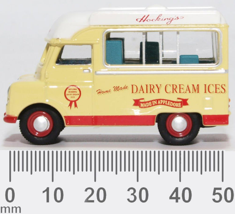 Oxford Diecast Bedford Ca Ice Cream Hockings 76CA030