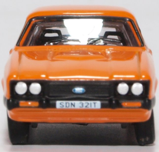 Oxford Diecast Ford Capri MK3 Signal Orange 76CAP008