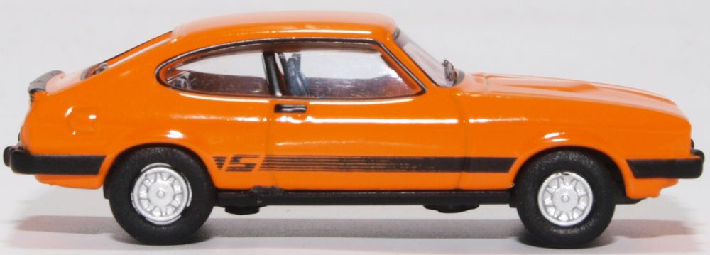 Oxford Diecast Ford Capri MK3 Signal Orange 76CAP008