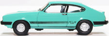Oxford Diecast Ford Capri MKIII Peppermint Sea Green 76CAP009
