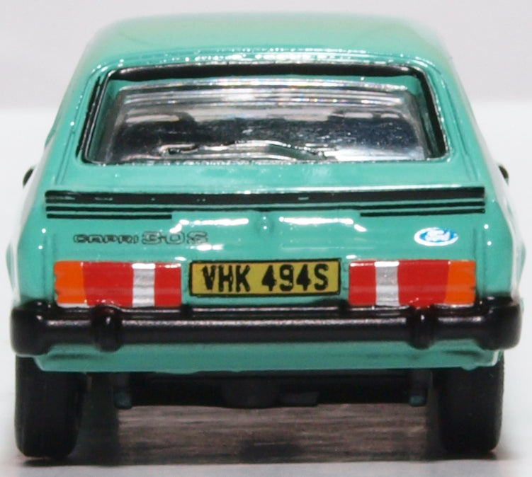 Oxford Diecast Ford Capri MKIII Peppermint Sea Green 76CAP009