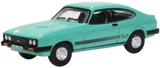 Oxford Diecast Ford Capri MKIII Peppermint Sea Green 76CAP009
