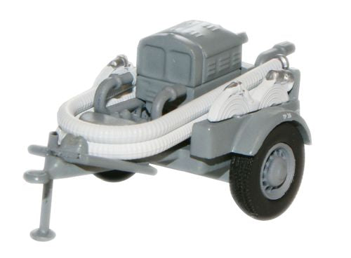 Oxford Diecast Grey NFS Coventry Climax Pump Trailer - 1:76 Scale 76CCP001