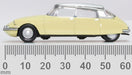 Oxford Diecast Citroen DS19 Jonquil Yellow and Silver 76CDS006