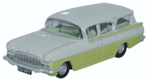 Oxford Diecast Vauxhall Friary Estate Swan White/Lime Yellow - 1:76 Sc 76CFE006