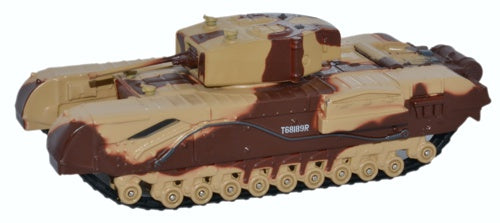 Oxford Diecast Churchill Tank MKIII Kingforce - Major King 76CHT001